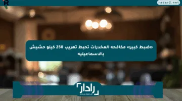 «ضبط كبير» مكافحة المخدرات تحبط تهريب 250 كيلو حشيش بالإسماعيلية